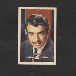 Vintage 1958 Atlantic Picture Pagent Clark Gable